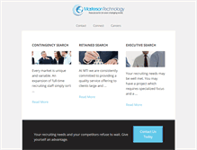 Tablet Screenshot of mastersontechnology.com